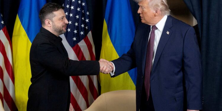 Ukraine’s Zelenskiy discusses peace talks in call with Trump