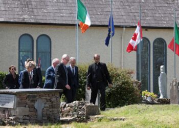 Canadian Prime Minister Carney visits grandparents’ Irish village on eve of G7