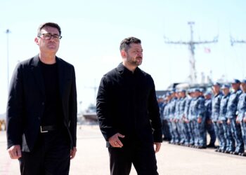 UK’s Burnham welcomes Zelenskiy as first foreign visitor