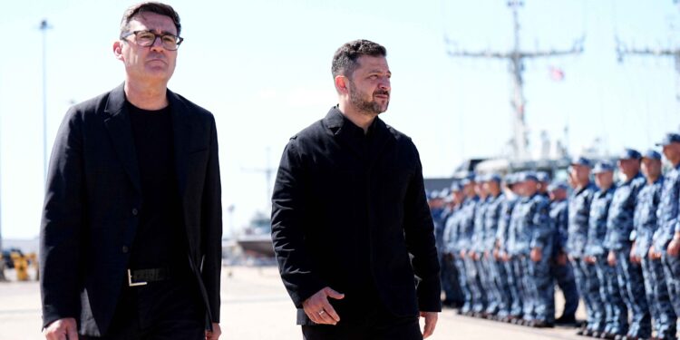 UK’s Burnham welcomes Zelenskiy as first foreign visitor