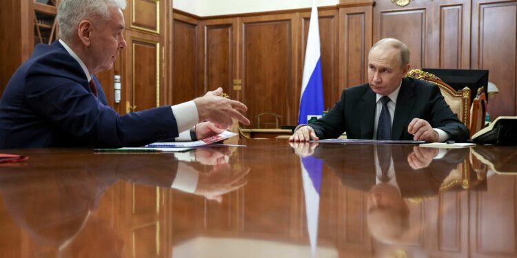 Moscow mayor says 340 Ukrainian drones sent towards the capital, most downed
