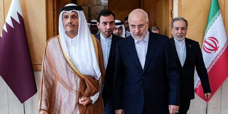 Qatar steps in to mediate as Trump says US not talking to Iran