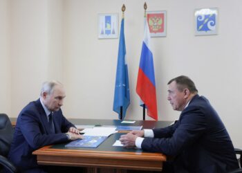 Putin visits disputed island near Japan, drawing Tokyo’s ire