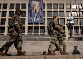 Trump put thousands of soldiers on Washington’s streets. They seldom stop crime