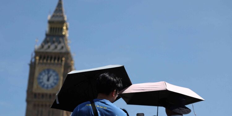 England and Wales record driest-ever July