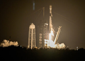 Defunct SpaceX rocket crashes into the moon, kicks up dust