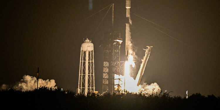 Defunct SpaceX rocket crashes into the moon, kicks up dust