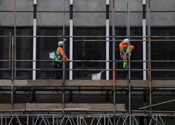Slump for UK builders abates in July, PMI shows