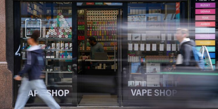 UK’s Burnham to tackle vape, betting shops in search of high street revival