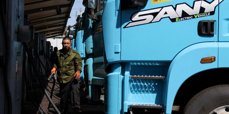 Iran war a boon for China’s e-trucks, fuelling export surge
