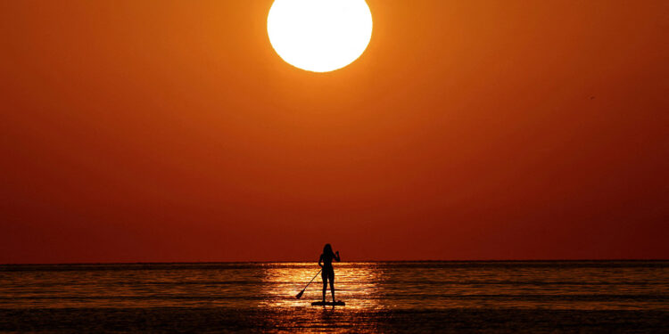 Climate change is driving record heat in Europe’s seas, scientists say