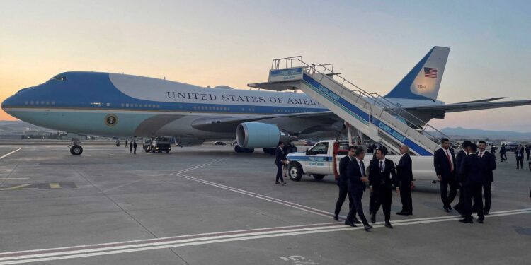 Credible missile threat led to secret aircraft switch for Trump,