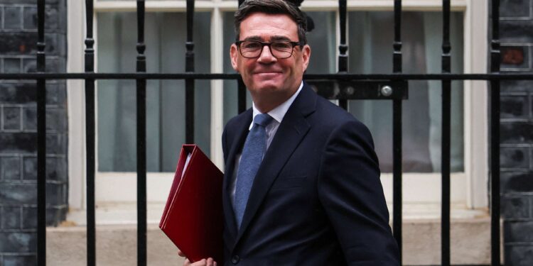 UK’s Burnham heads to US with pragmatism in mind for Trump meeting