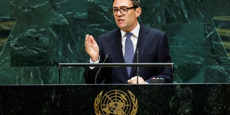 UK ready to lead global push on AI Standards, Burnham tells UN