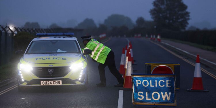UK police say no explosive devices found in airbase probe