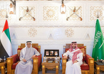 UAE vice president visits Saudi Arabia in first visit since rift