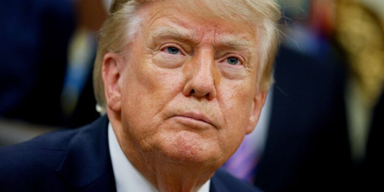 Trump approval falls to record low of 32% as high costs bite