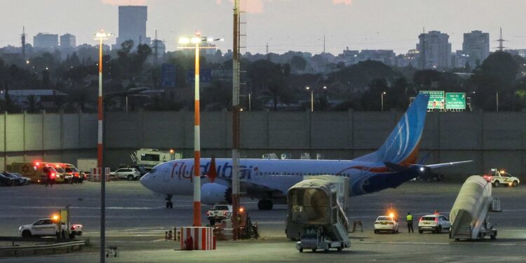 UAE says Omani flydubai co-pilot planned suicide attack on Tel Aviv flight