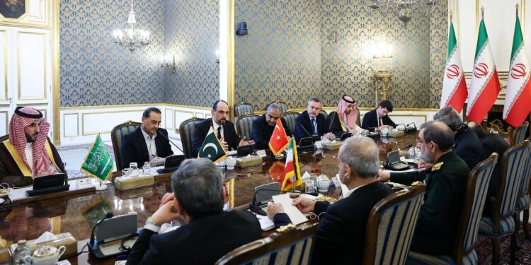 Saudi defence pact countries push for peace in Tehran as Houthis launch more attacks