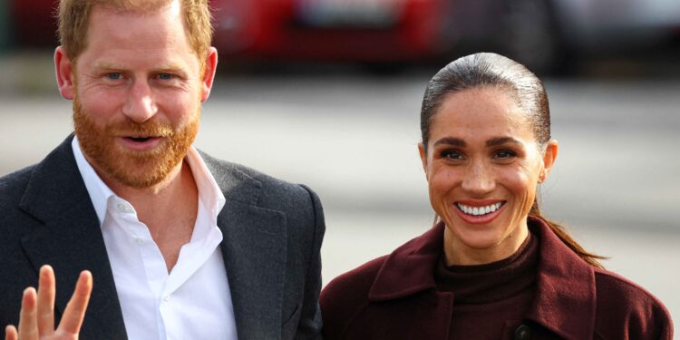 Prince Harry and wife Meghan make first joint appearance since UK return