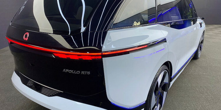 China’s Baidu tests robotaxi on London streets