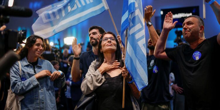 Israeli exit polls show deadlock, point to setback for Netanyahu