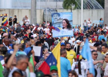Venezuelans call for elections in first national protest in nearly two years